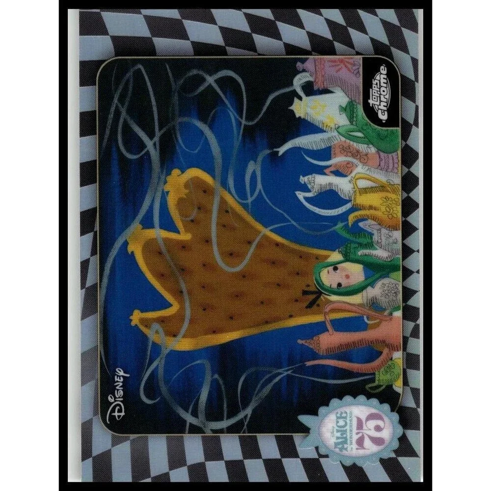 2026 Topps Disney Chrome Alice AW-6 Alice in Wonderland